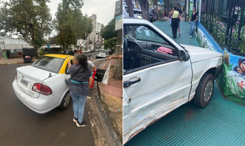 siniestro vial Posadas Córdoba y 3 de Febrero choque lesionados Hospital Madariaga