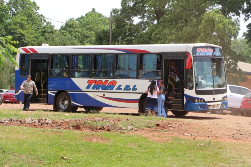 Transporte urbano Leandro N. Alem licitación colectivos Tala Rota