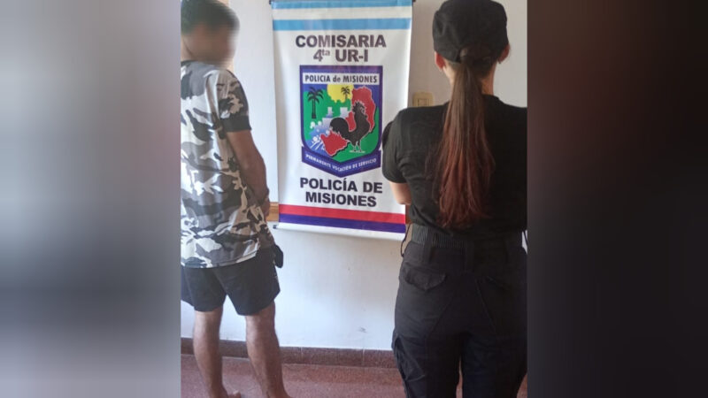 Detenido Posadas robo siesta calle Triquiñuelas Sergio Aníbal C