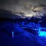 Incendio auto Ruta 3 Misiones Cerro Azul Bomberos Voluntarios Toyota Corolla