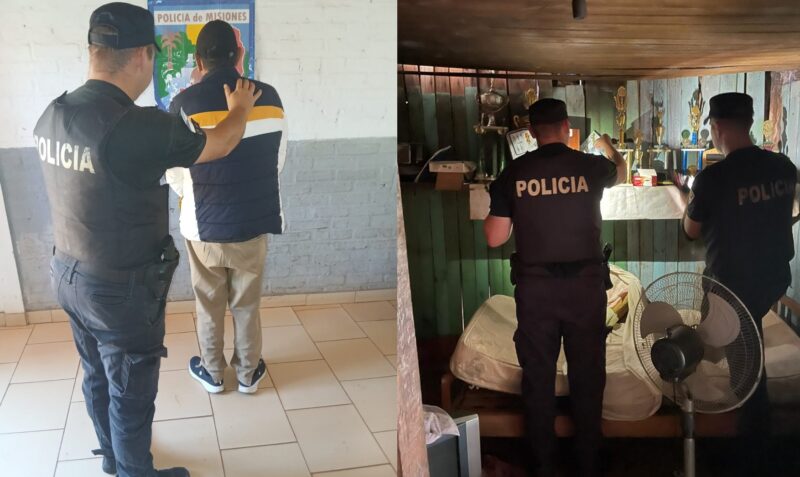 Abigeato Mojón Grande detenido San Javier robo ganado policía Misiones