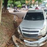 Choque en Posadas: una pareja terminó en el hospital tras colisionar con una camioneta