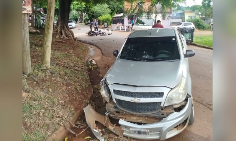 Choque Posadas Juan Maza Gómez moto camioneta