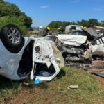 ¡Tragedia en la ruta! Una mujer falleció tras un violento choque frontal