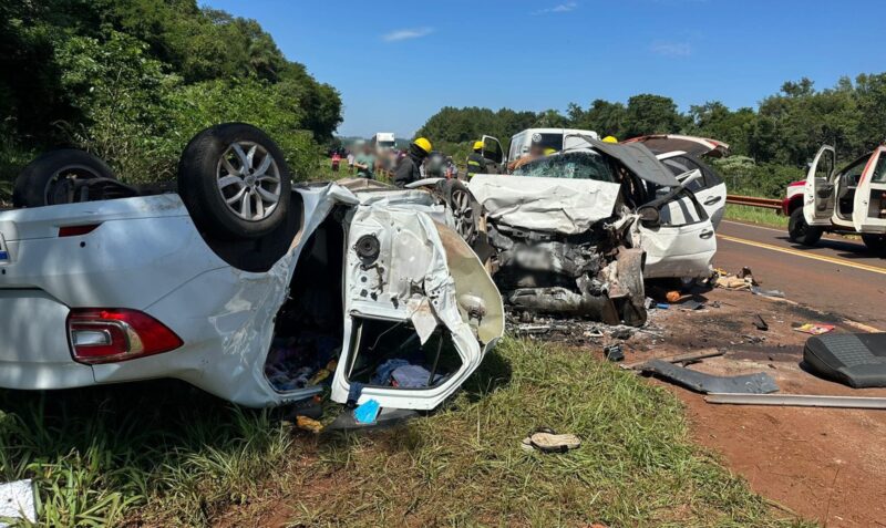 Choque fatal Puerto Esperanza Ruta 12 mujer muerta Bárbara Viviana P