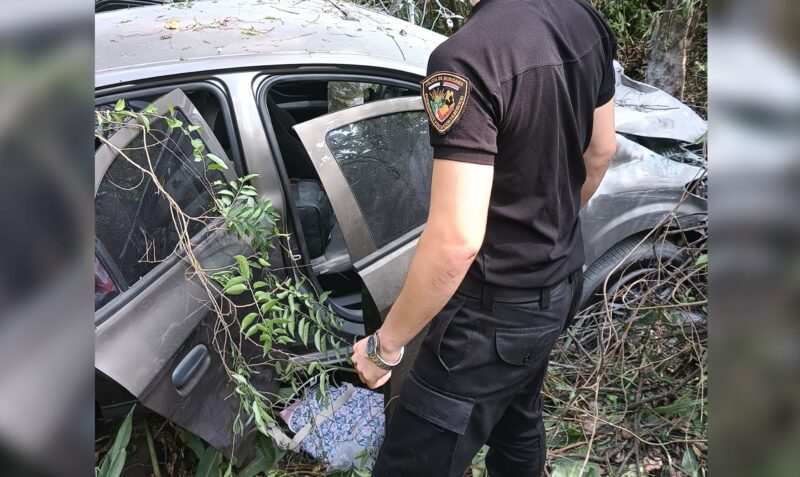 Despiste Montecarlo Ruta 211 Chevrolet Prisma familia Oberá hospitalizados