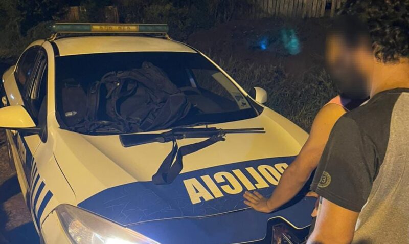 Detenido con rifle Apóstoles barrio Timbó Unidad Regional VII arma de fuego