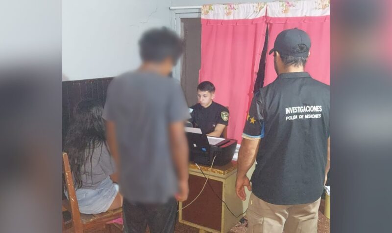 Robos San Vicente Misiones menor detenido cámaras de seguridad comercios
