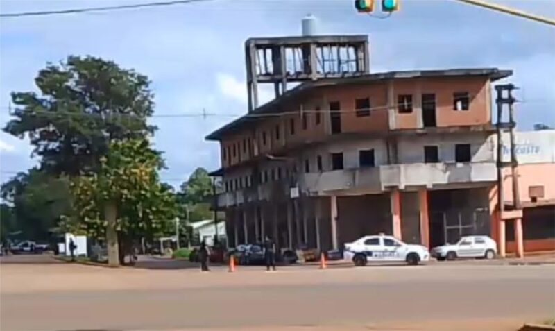 Garupá barrio Santa Helena incidente arma blanca detenido policía científica