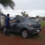 Accidente en la Costanera de Posadas: una conductora impactó contra un cartel publicitario