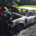 Investigan el incendio intencional de una camioneta en Cerro Corá: hay un hombre detenido