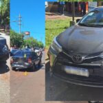 Triple impacto: Una mujer herida tras un choque en cadena en la avenida López Torres