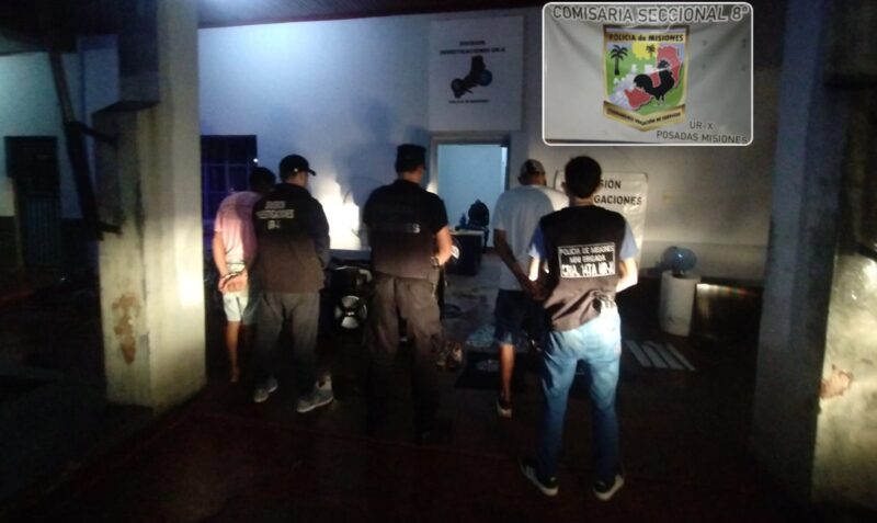 detención Mojarra Posadas Garupá robo mano armada allanamiento