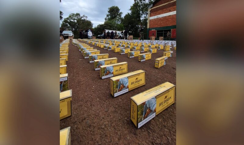 Contrabando Andresito cigarrillos Ruta 19 Chevrolet Aveo