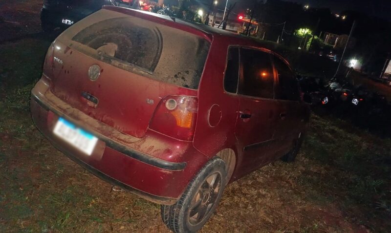 Choque San Antonio Misiones embarazada herida Ruta 101 secuestro vehículos