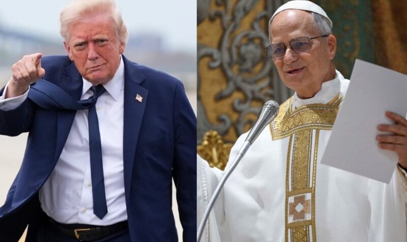 Papa León XIV Donald Trump cruce guerra Medio Oriente