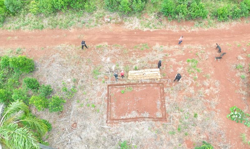 Operativo policial Guaraní proteccionistas rastrillaje drones