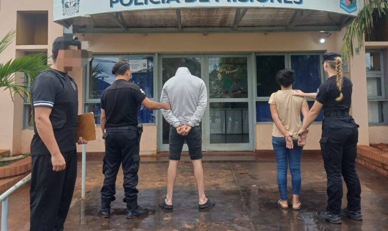 Detenidos Campo Grande robo vehículo Campo Viera usurpación policial