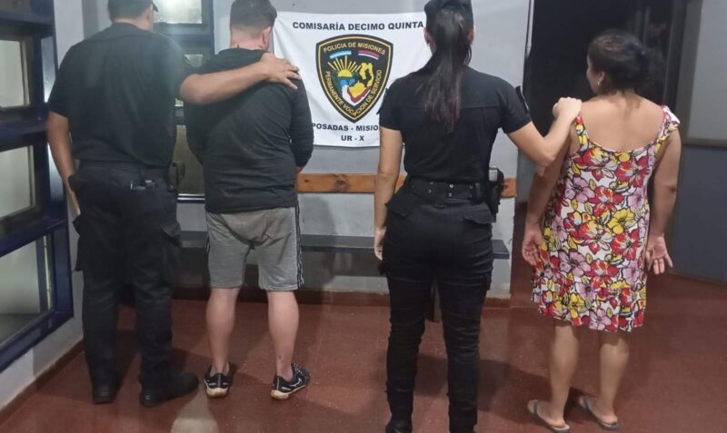 Operativos policiales Posadas detenidos niño asistido robo Mitre