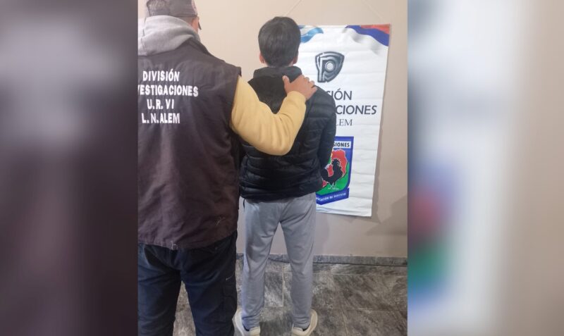 Detención corrupción de menores Alem El Soberbio Emanuel Emiliano Fleitas