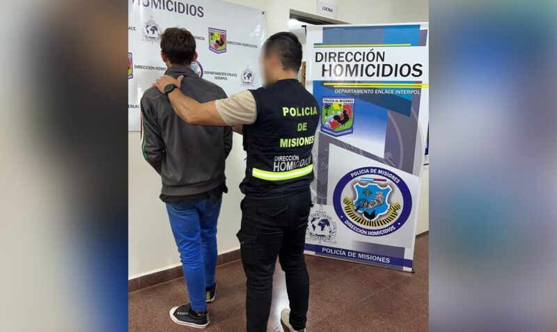 Ramón Azamé Posadas detenido barrio Hermoso División Homicidios investigación