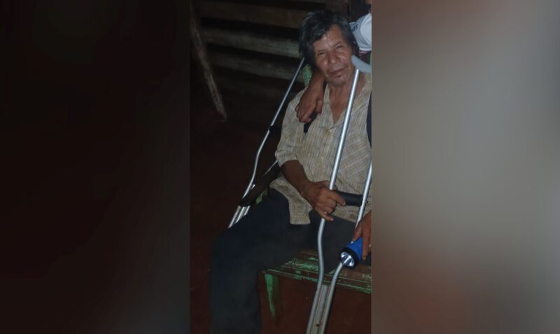 Desaparecido Eldorado arroyo Estigarribia Juan Duarte muletas