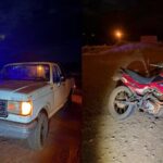 Choque en la Ruta 14 en San Pedro: dos personas terminaron hospitalizadas tras colisionar una moto y una camioneta
