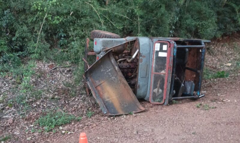 Accidente Colonia Alberdi Jeep despiste