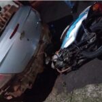 Posadas: un menor chocó un auto estacionado, intentó escapar y fue retenido por los vecinos