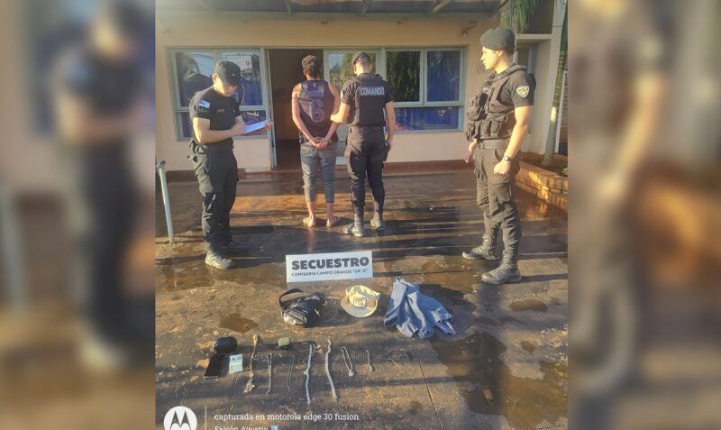 Detenido Campo Grande ladrón serial Rodrigo Manuel P joyas