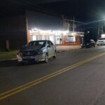 Tres autos involucrados y un conductor desapareció tras el impacto