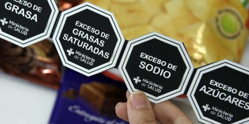 Ley de Etiquetado Frontal derogación Senado Javier Milei octógonos negros