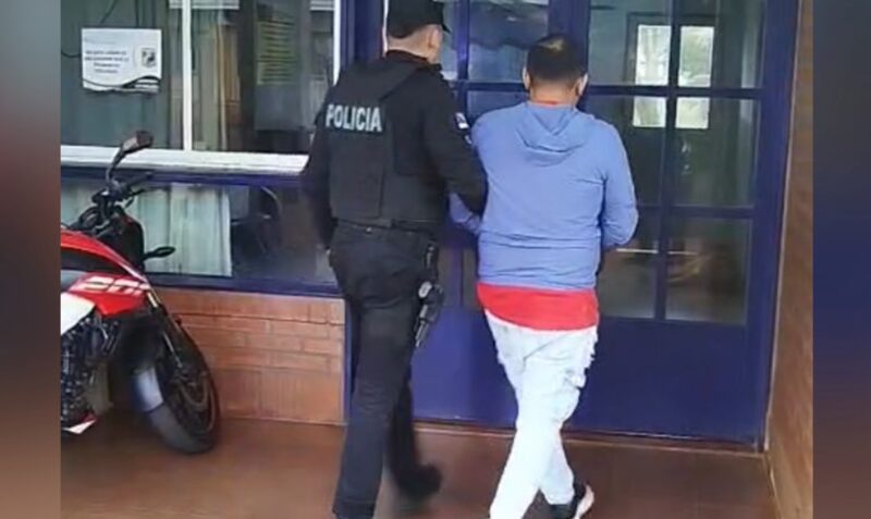 Acoso ex pareja Posadas barrio Hermoso alcoholemia detenido