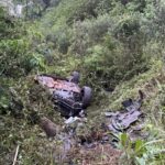 Ruta 19: una familia de brasileños despistó en cercanías del Parque Urugua-í y terminó en el hospital