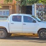 Escándalo en Alem: una camioneta de Vialidad Provincial chocó a una moto y el conductor se dio a la fuga