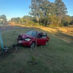 Un hombre de 82 años falleció tras chocar contra un poste en la Ruta 101
