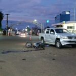 Alem: Un joven motociclista resultó herido tras un choque sobre la Ruta Provincial 4