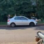 Escándalo en Posadas: arrastró a un joven sobre el capot tras una discusión de tránsito