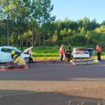 Otro fuerte choque en ruta: dos mujeres terminaron hospitalizadas tras el impacto