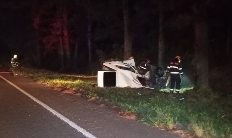 Accidente fatal Puerto Libertad Ruta 12 Mauricio Romero Fiat 147