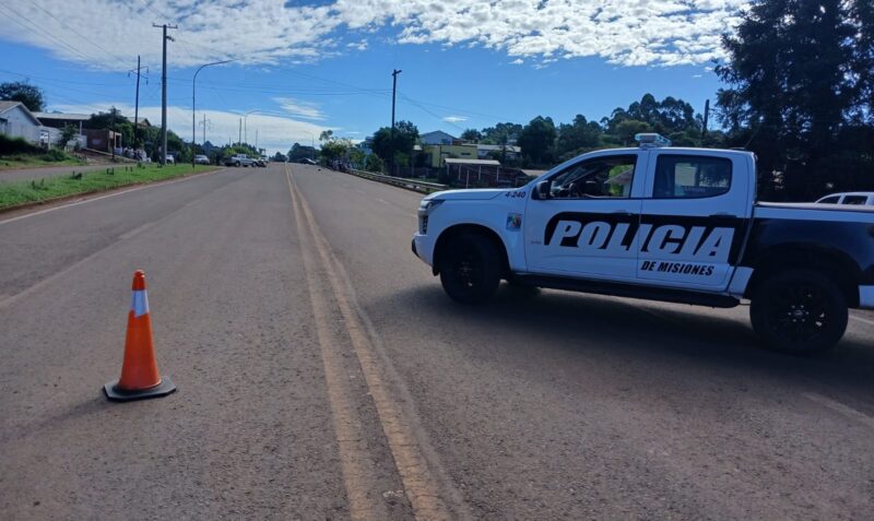 accidente Dos Hermanas Ruta 17 motociclistas heridos SAMIC Eldorado