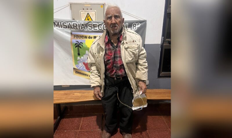 adulto mayor encontrado Miqueri posadas