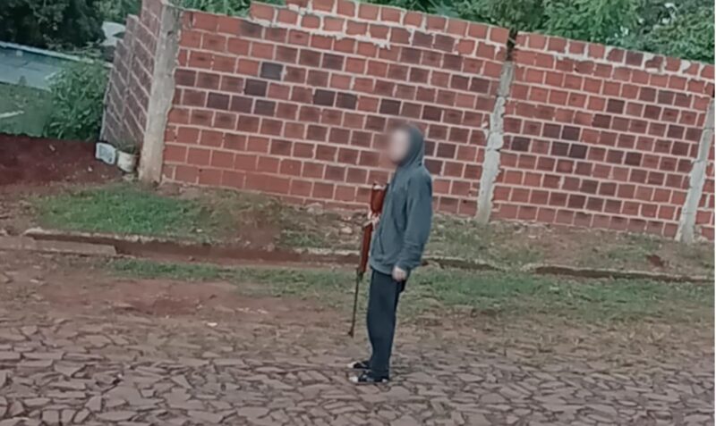 Detenido Puerto Iguazú amenazas vecinos barrio Santa Rosa rifle aire comprimido