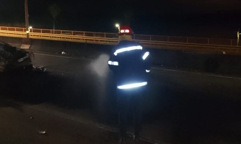 Accidente fatal Ruta 12 San Ignacio puente Yabebiry alcoholemia positiva