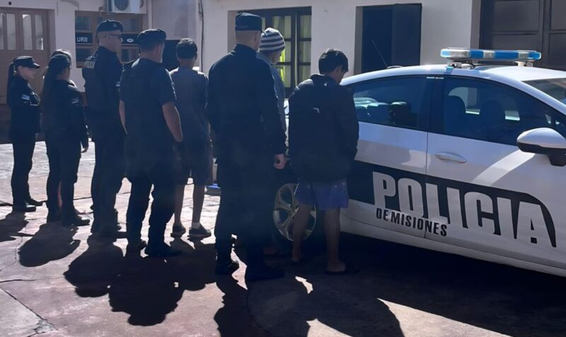 Robo Oberá banda detenida barrio Caballeriza investigación policial