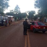 Eldorado: Un conductor resultó herido tras colisionar contra un vehículo estacionado