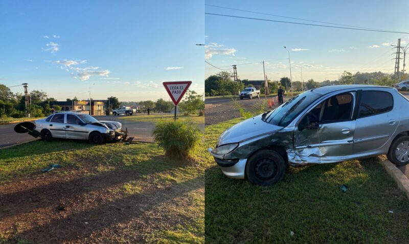 accidente Posadas ex Ruta 213 Cabo de Hornos heridos bebé choque