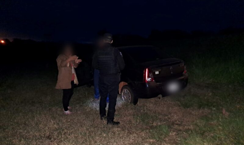Despiste Ruta Provincial 4 Leandro N Alem Renault Logan