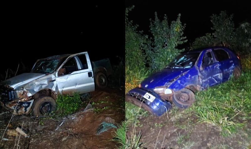 choque San Pedro Ruta Provincial 20 Fiat Palio Ford F100