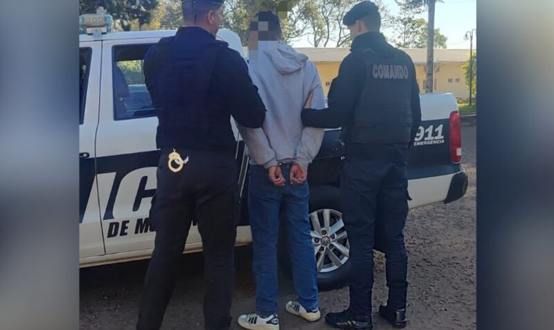 pedidos de auxilio calle Schnarbach Alem privación
